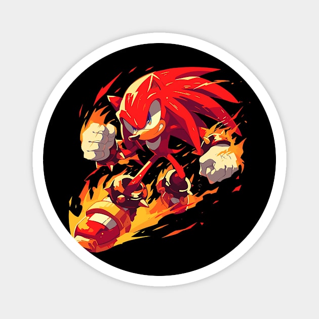 knuckles Magnet by StevenBag